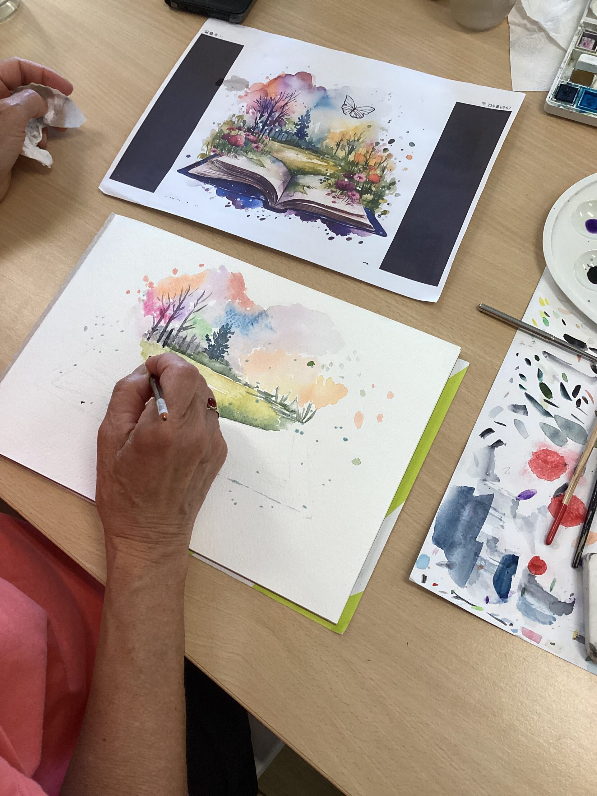 Atelier aquarelle