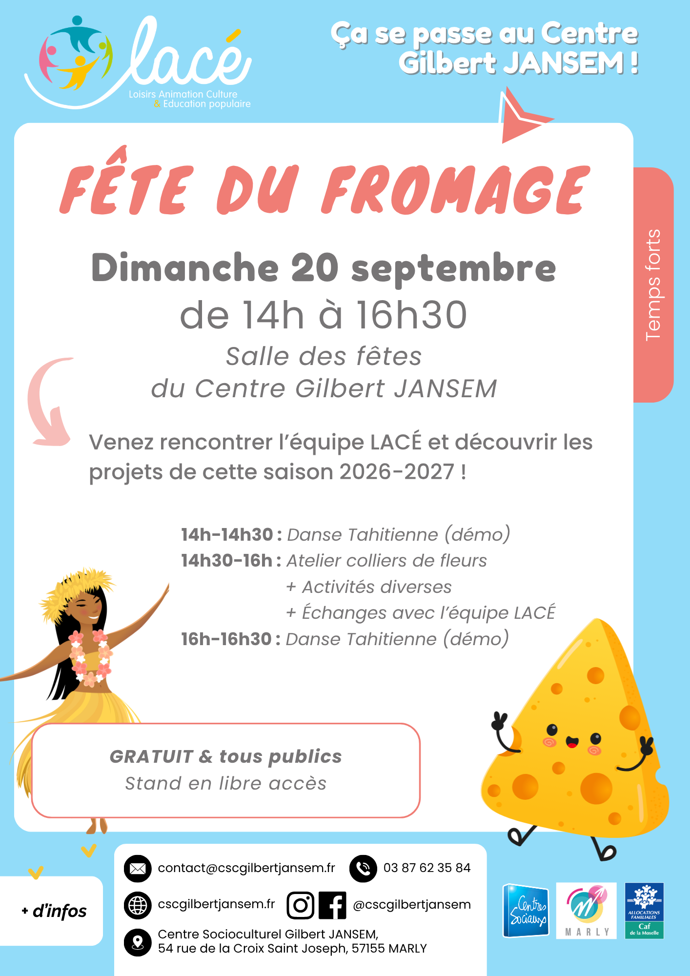 Affiche Fête du Fromage 2026
