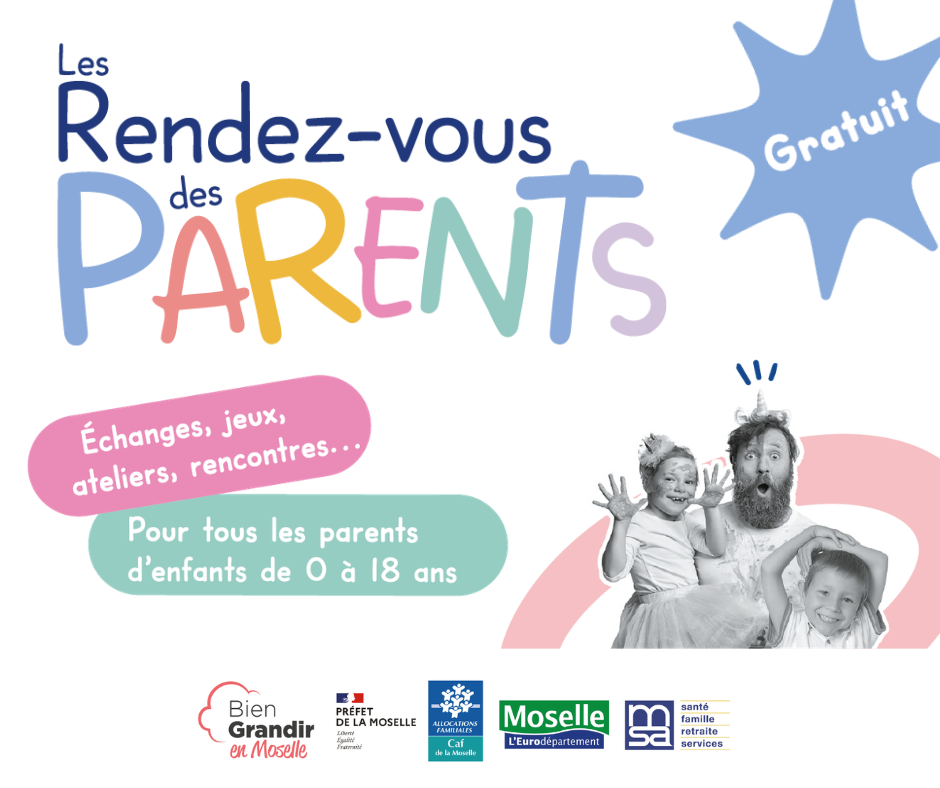 Les Rendez-vous des Parents 2026 (visuel pour les réseaux sociaux)