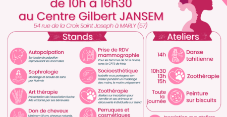 Affiche "Journée Rose" 2026