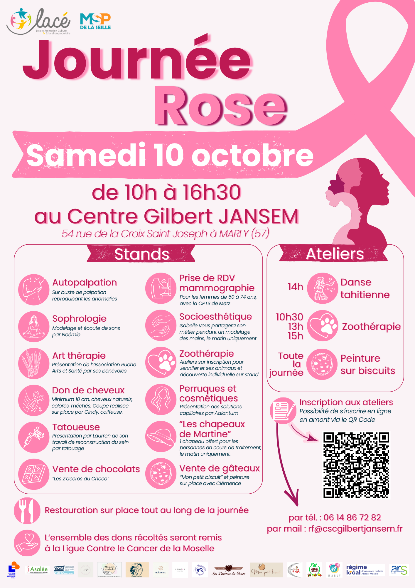 Affiche "Journée Rose" 2026